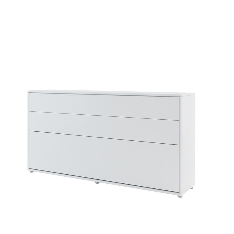 BC-06 Horizontal Wall Bed Concept 90cm With Storage Cabinet