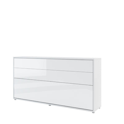 BC-06 Horizontal Wall Bed Concept 90cm With Storage Cabinet