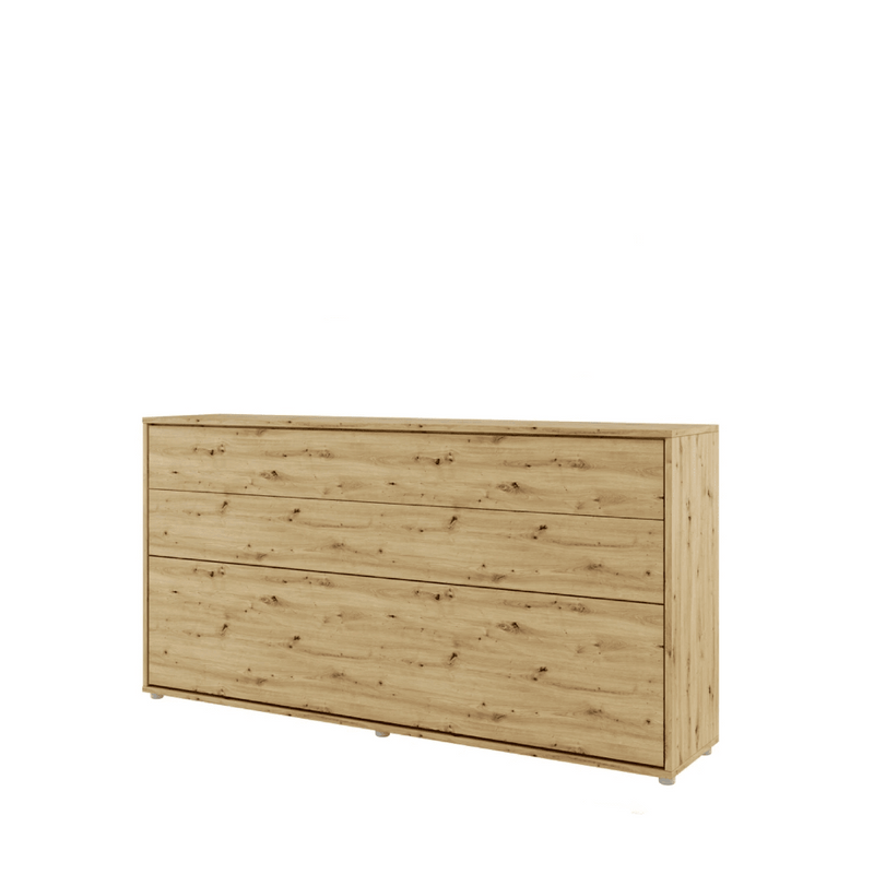 BC-06 Horizontal Wall Bed Concept 90cm With Storage Cabinet