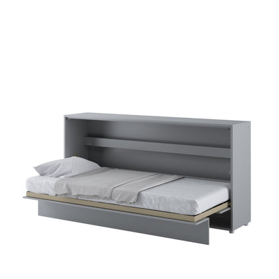 BC-06 Horizontal Wall Bed Concept 90cm With Storage Cabinet