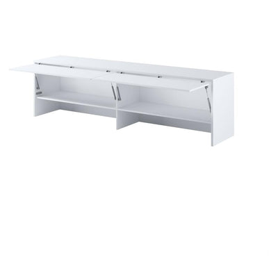 BC-04 Horizontal Wall Bed Concept 140cm With Storage Cabinet