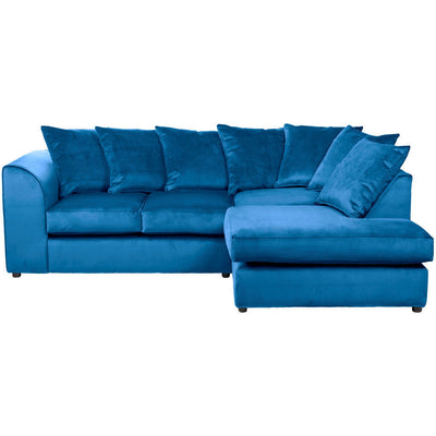 Rockford Deluxe Velvet Corner Sofa