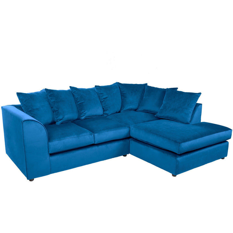 Rockford Deluxe Velvet Corner Sofa