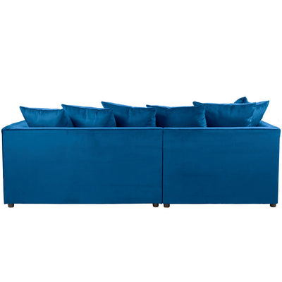 Rockford Deluxe Velvet Corner Sofa