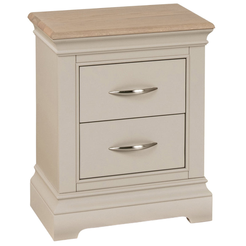 Cobble 2 Drawer Bedside Table