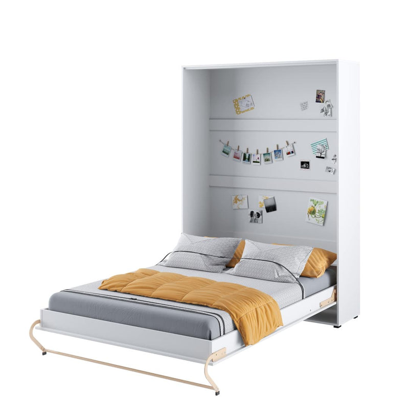 CP-01 Vertical Wall Bed Concept Pro 140cm with Storage Cabinets