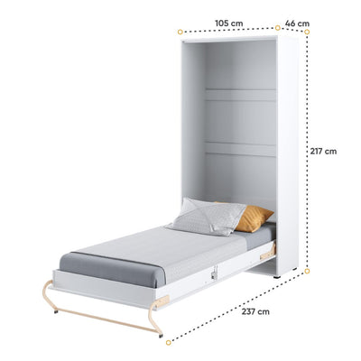 CP-03 Vertical Wall Bed Concept 90cm