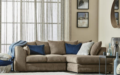 Caleb Corner Sofa Jumbo Cord