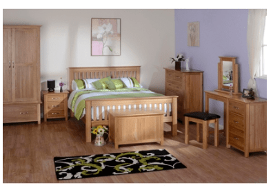 New Oak Dressing Table Stool