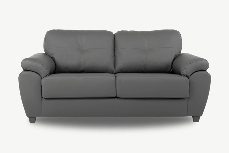 Cato 3 Seater Leather Sofa