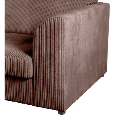 Chicago Jumbo Cord Full Back Corner Sofa