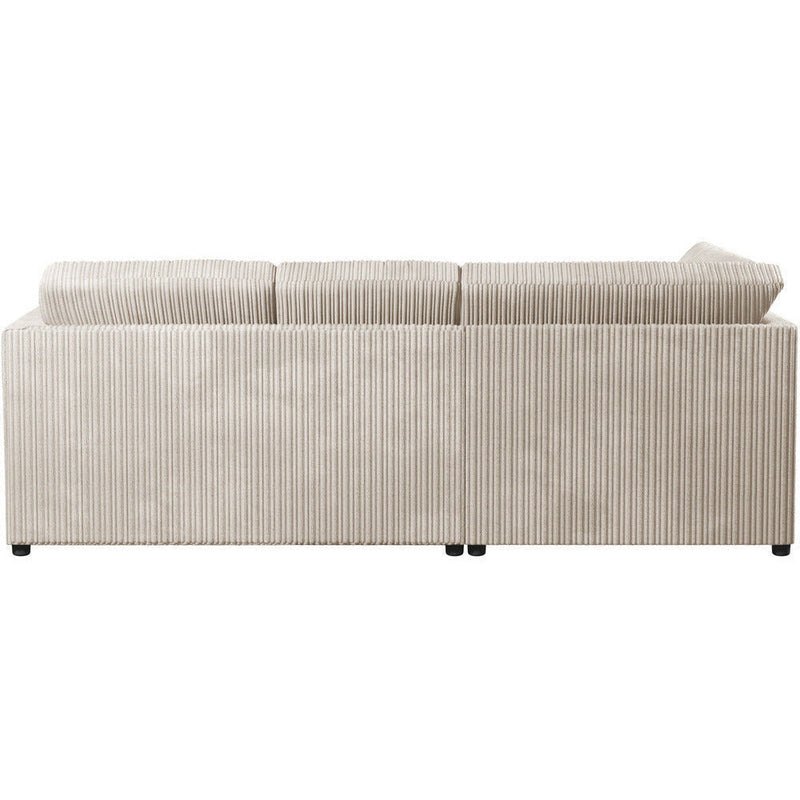 Chicago Jumbo Cord Full Back Corner Sofa