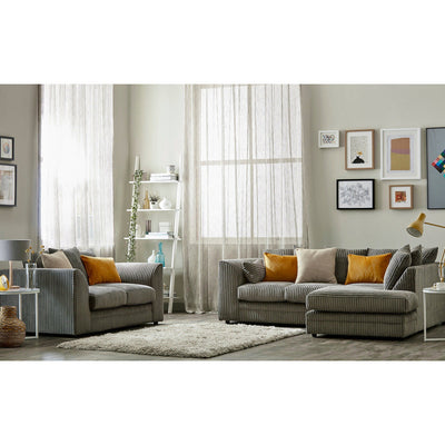 Chicago Jumbo Cord Corner Sofa