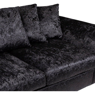 Chicago Crushed Velvet 3 Seater Sofa