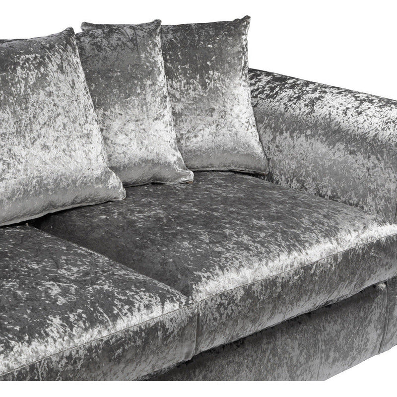 Chicago Crushed Velvet 3 Seater Sofa