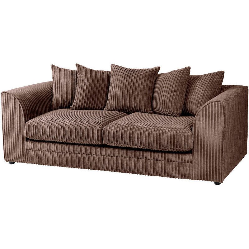 Chicago Jumbo Cord 3 Seater Sofa