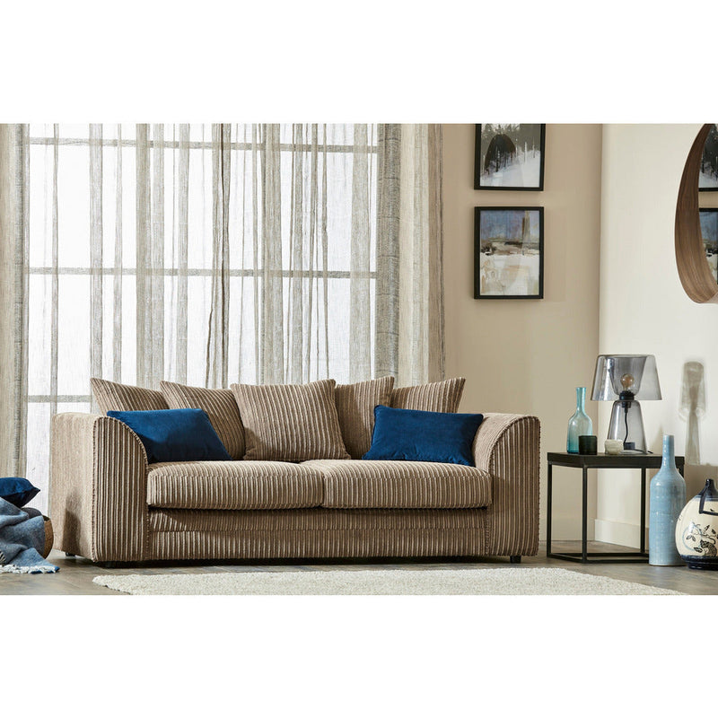 Chicago Jumbo Cord 3 Seater Sofa