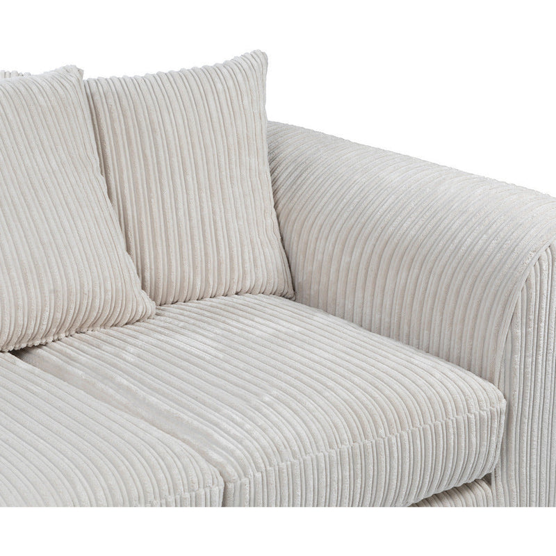 Chicago Jumbo Cord 3 Seater Sofa