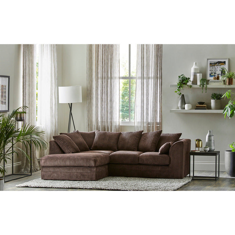 Chicago Jumbo Cord Corner Sofa