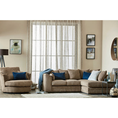 Chicago Jumbo Cord Corner Sofa