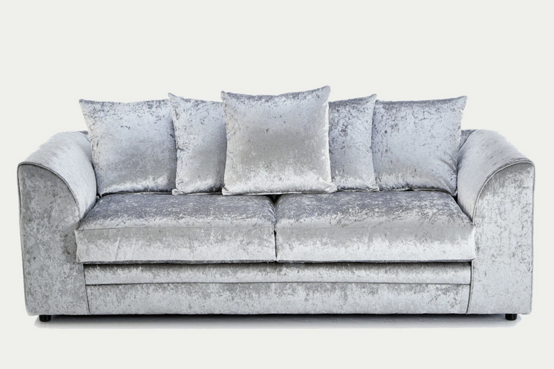 Clover 3 Seater Sofa Crushed Velvet