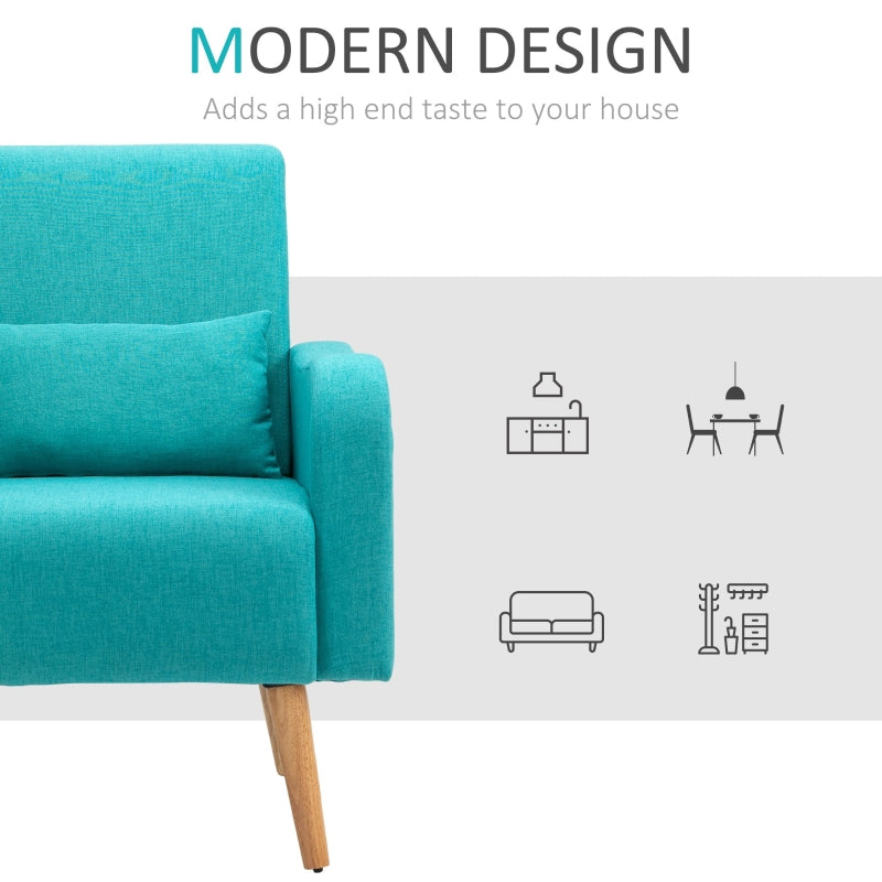 Accent Chair, Teal