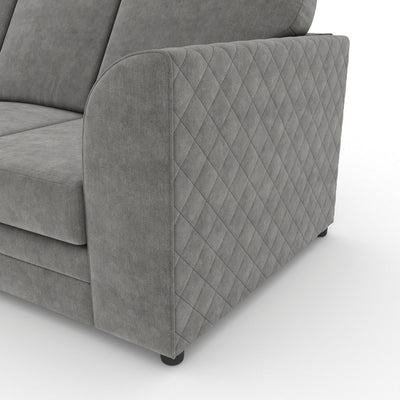 Quincy Soft Textured Corner Sofa