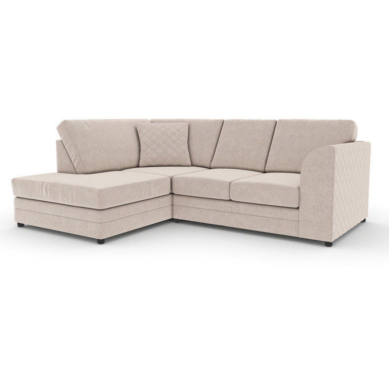 Quincy Soft Textured Corner Sofa