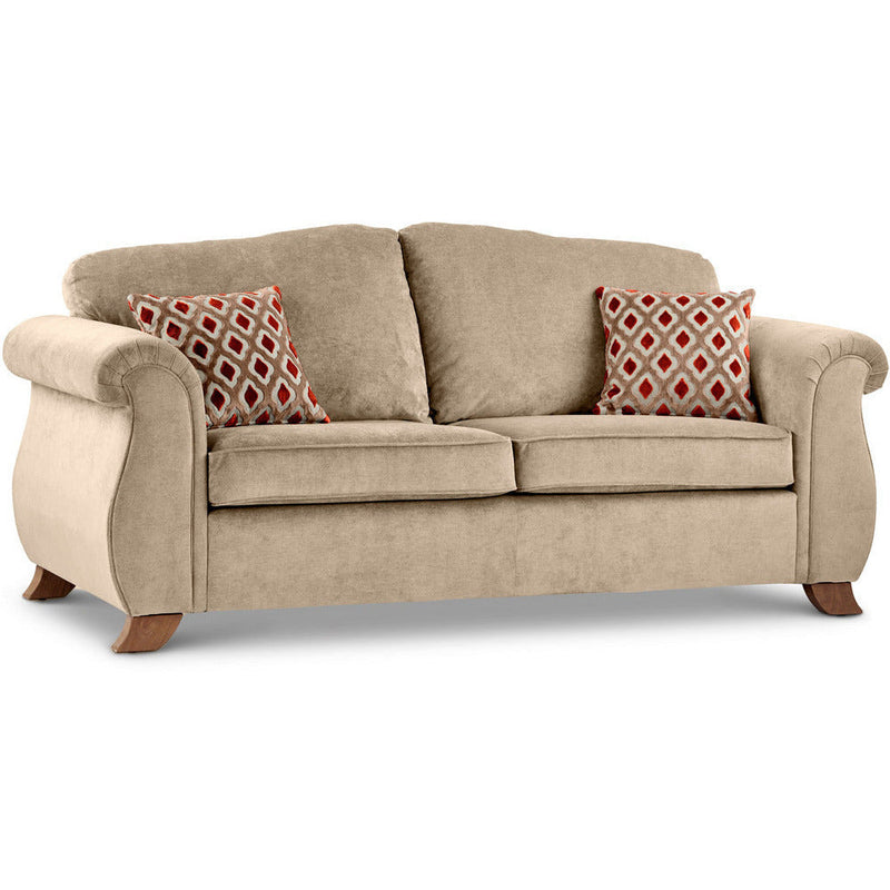 Fairhurst Soft Textured 3 Seater Sofa