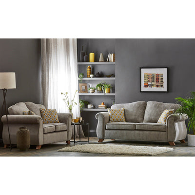 Fairhurst Soft Textured 3 Seater Sofa