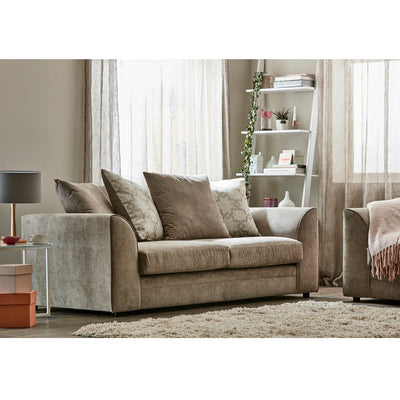 Grace Soft Textured 3 Seater Sofa