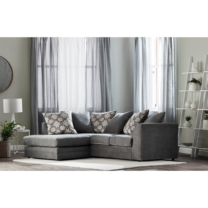 Grace Soft Textured Corner Sofa