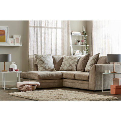 Grace Soft Textured Corner Sofa