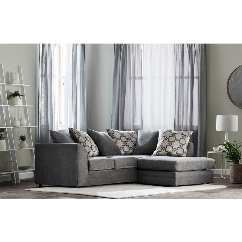 Grace Soft Textured Corner Sofa