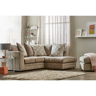 Grace Soft Textured Corner Sofa