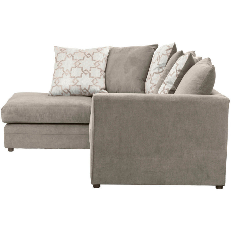 Grace Soft Textured Corner Sofa