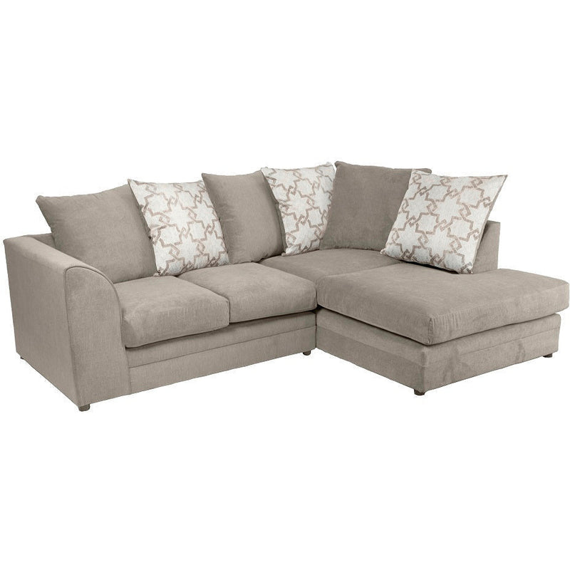 Grace Soft Textured Corner Sofa