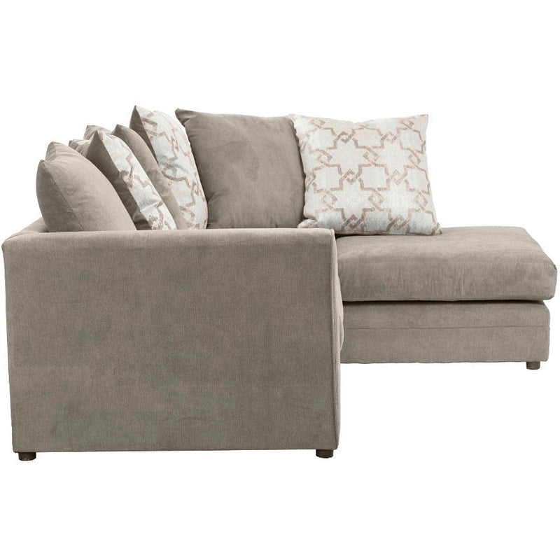 Grace Soft Textured Corner Sofa