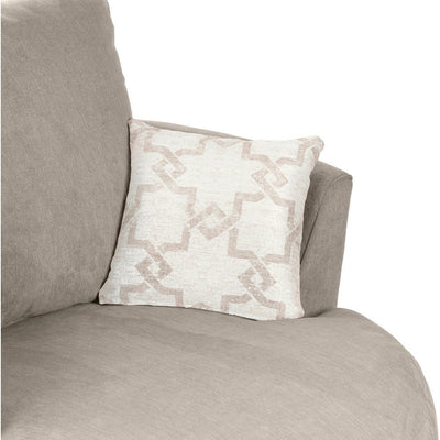 Grace Soft Textured Swivel Chair Grace Grey