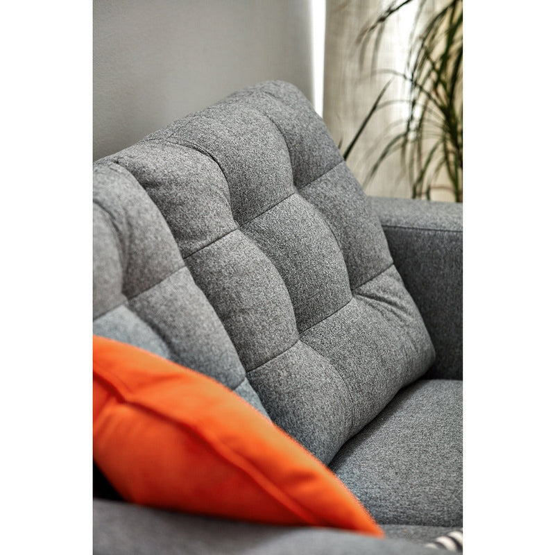 Hackney Fabric 3 Seater Sofa