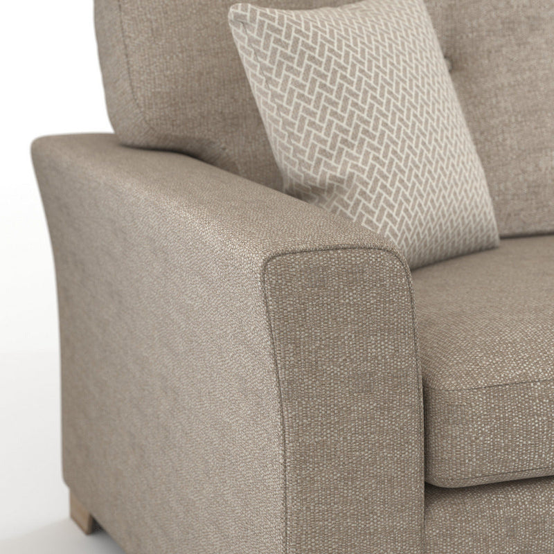 Hartley Soft Fabric 2 Seater Sofa