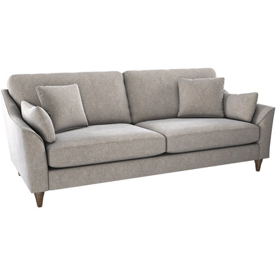 Hepburn Soft Linen Textured 3 Seater Sofa