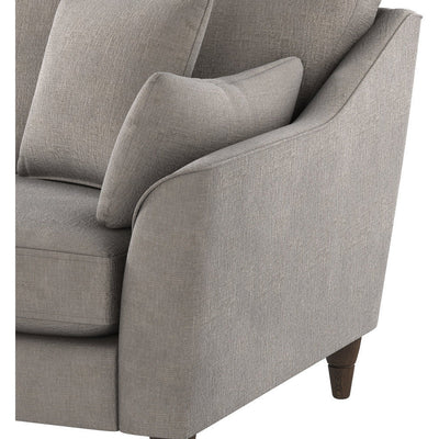 Hepburn Soft Linen Textured Corner Sofa