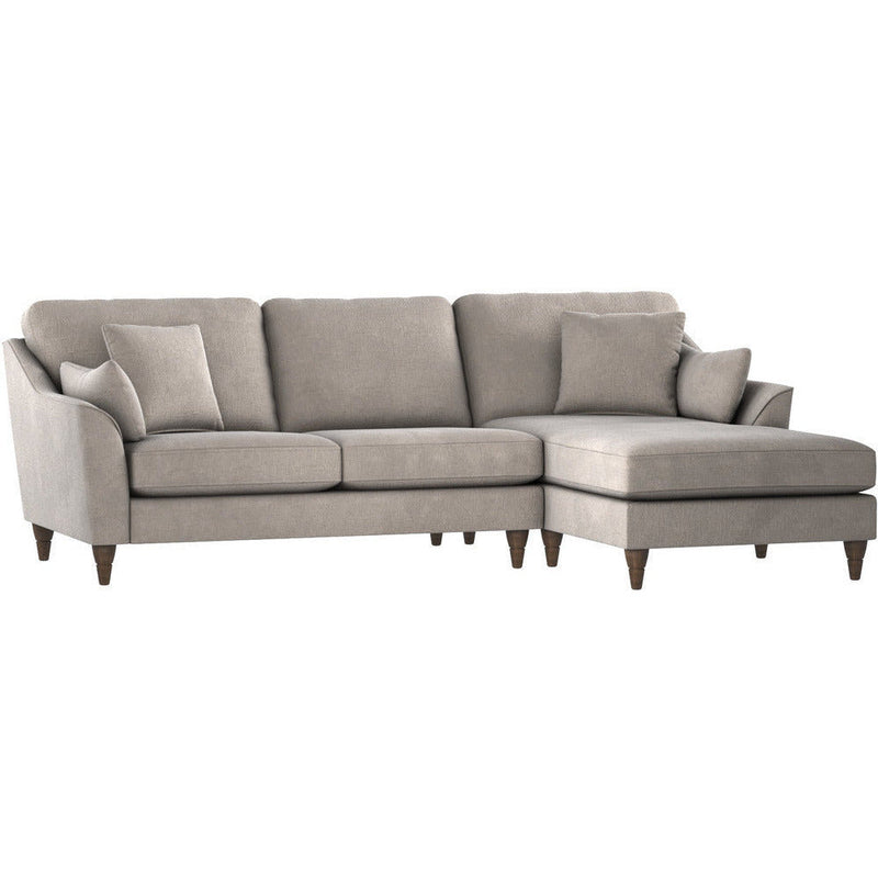 Hepburn Soft Linen Textured Corner Sofa