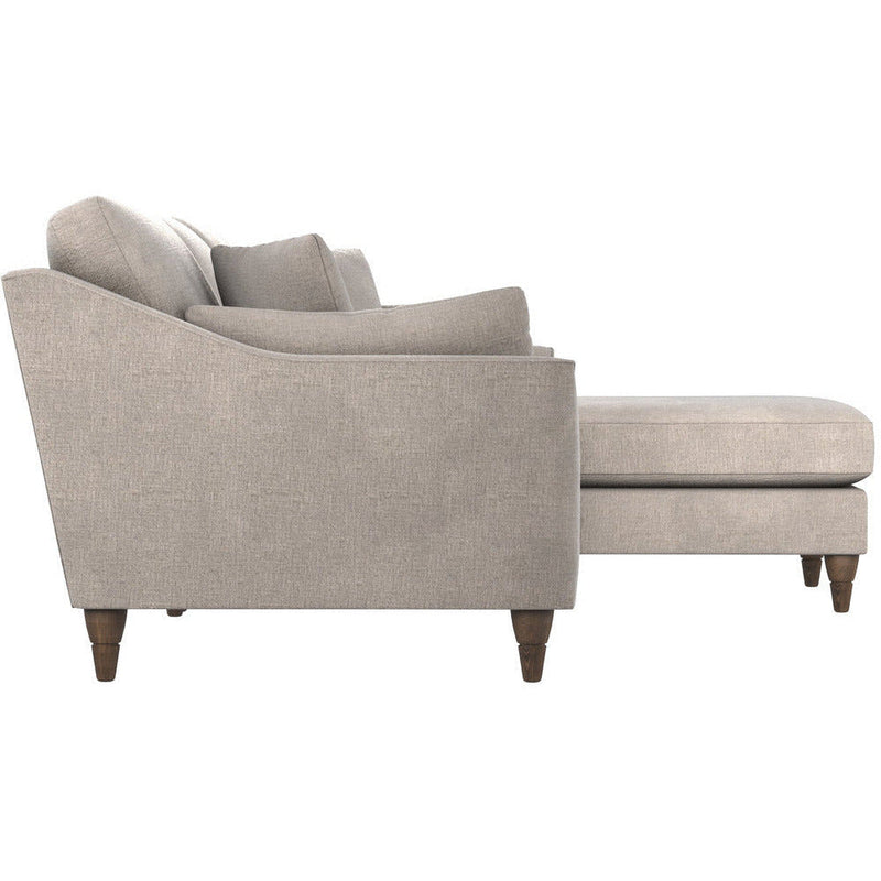 Hepburn Soft Linen Textured Corner Sofa