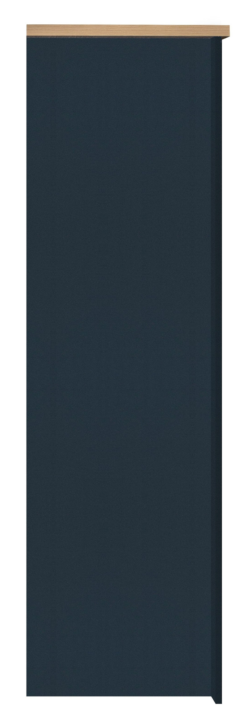 Highgate 2 Door Wardrobe -  Navy & Oak