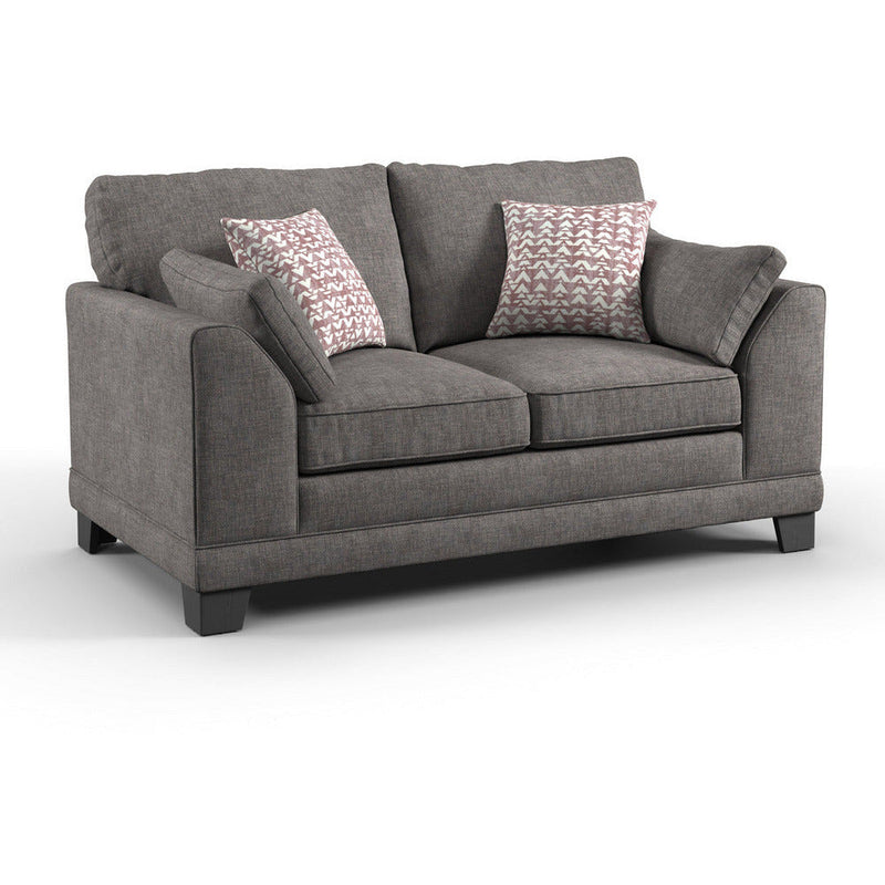 Hillard Natural Linen 2 Seater Sofa