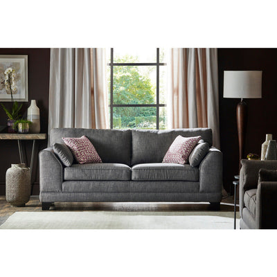 Hillard Natural Linen 3 Seater Sofa