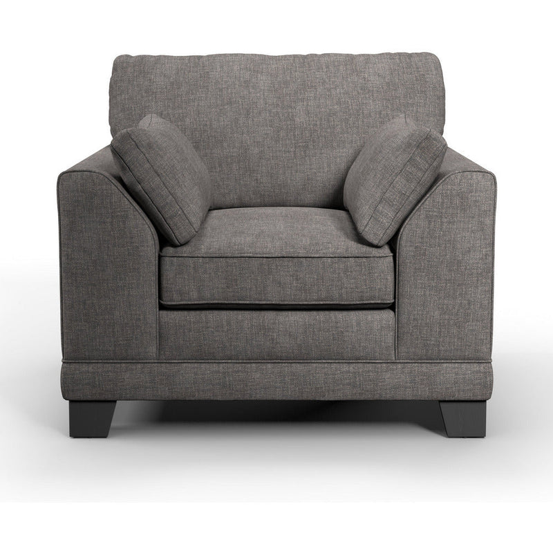 Hillard Natural Linen Sofa Chair