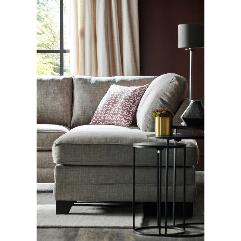 Hillard Natural Linen Corner Sofa